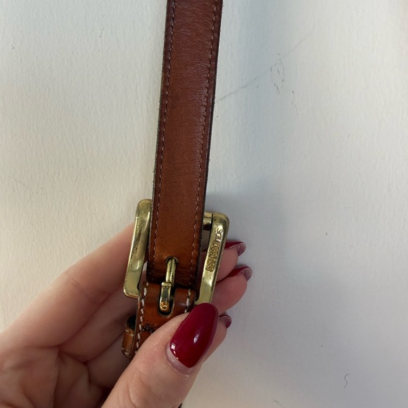 Dooney & Bourke Green and Brown Crossbody Bag - Picture 7 of 13